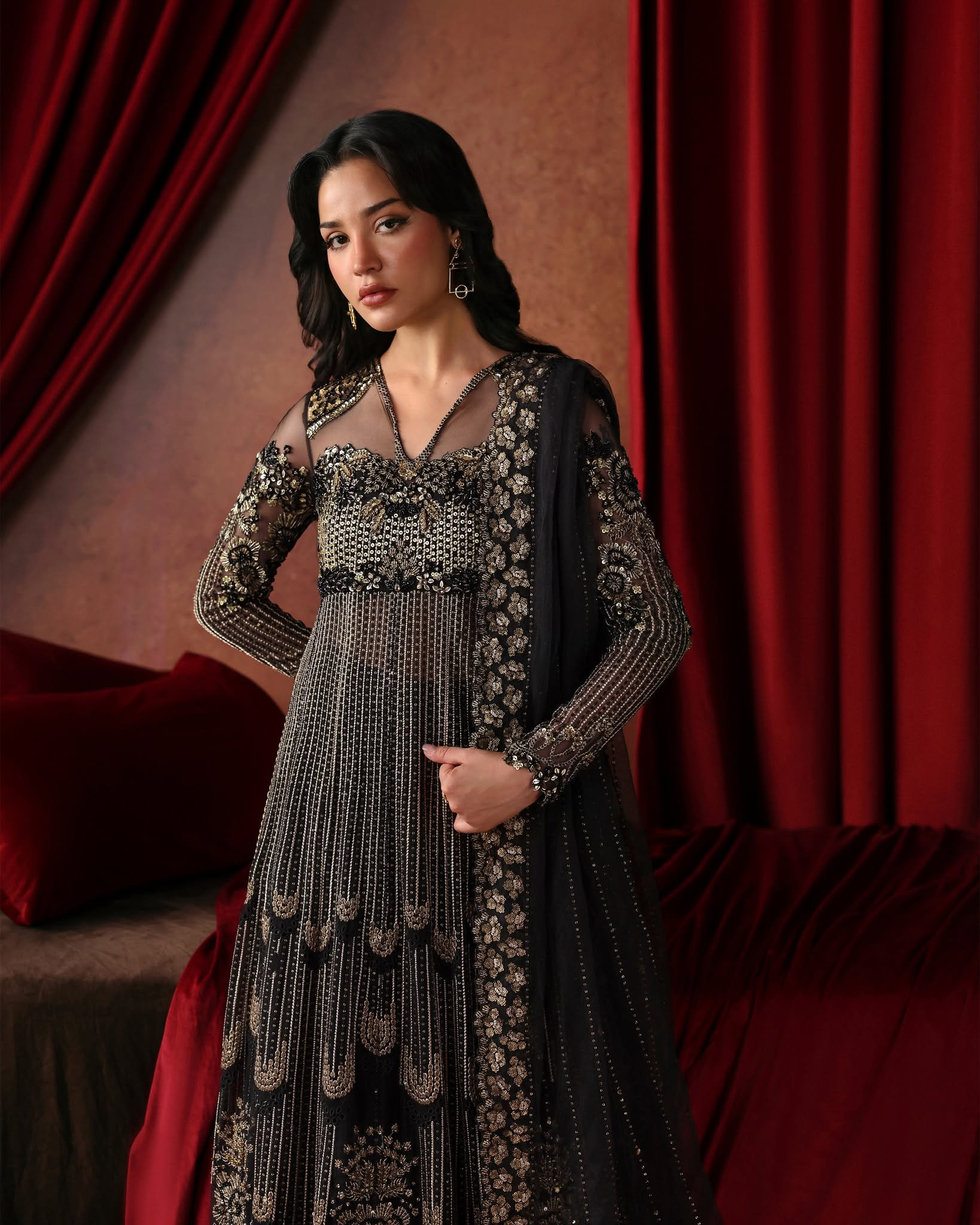 La Fuchsia by Afrozeh | Unstitched  Embroidered Festive Formal Collection - 2026 (CHARIОТ)