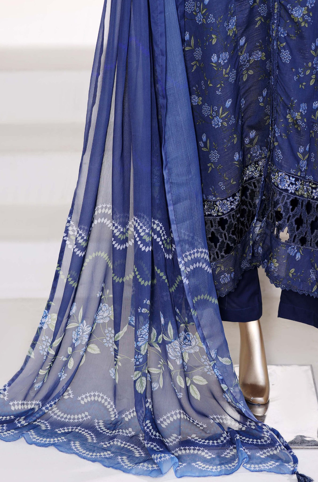 Sadabahar Peplum Stitched Luxury Vol-I Collection - 2026 (D-04)