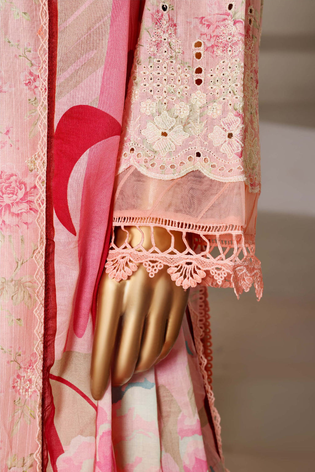 Sadabahar Stitched Laser Fusion Chikankari Vol-I Collection - 2026 SB26LF-04