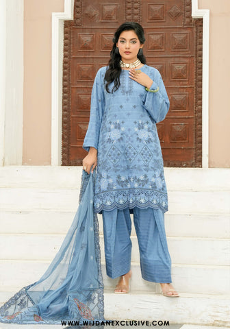 Cocktail Unstitched Embroidered Viscose Collection - 2025 D-08