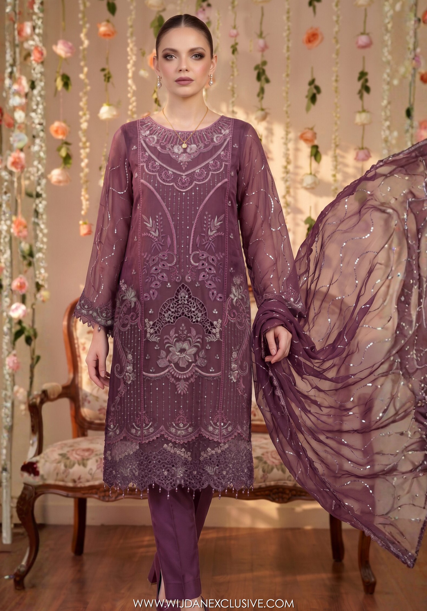 Anaya Noor by Zebtan | Unstitched Luxury Formal Vol-02 Collection - 2026 (AN-04)