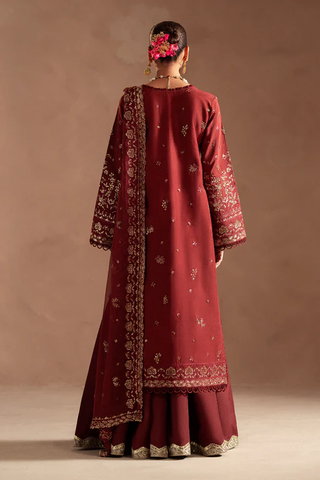 Selene Un-Stitched Raw Silk'24 by Emaan Adeel D-04 Elyra