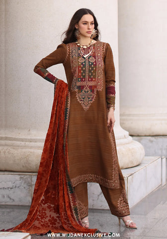 Poshima by Charizma | Unstitched Embroidered Leather Vol-III Collection - 2025 PSW5-18