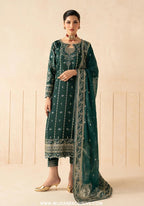 Syleena by Gulaal | Unstitched Embroidered Raw Silk Formal Collection'26 (ZUMARA)