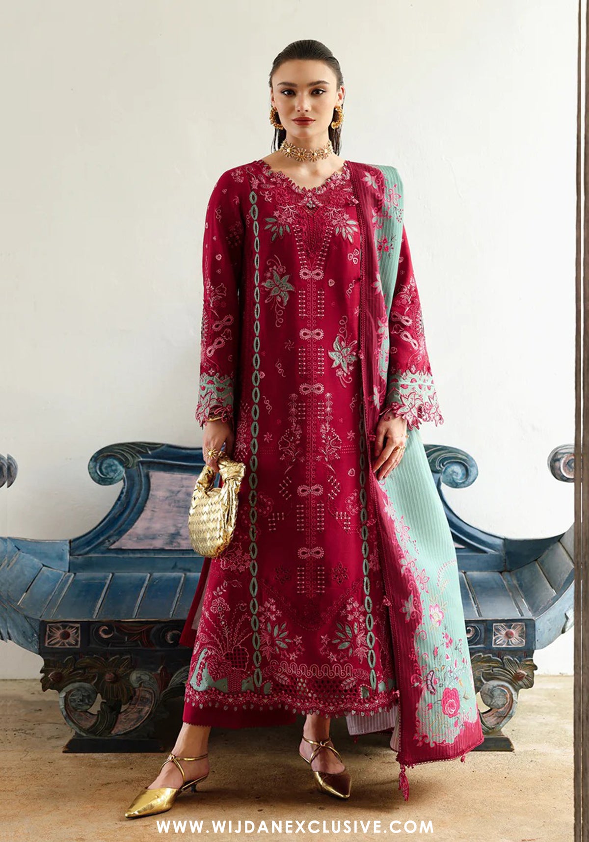 Qline Unstitched Linen Collection - 2025 KL-12 ROOHI
