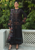 Izel by Marjjan | Unstitched Karandi Embroidered Collection - 2026 (MSK-02-B)