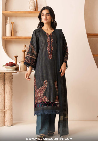 Rizil Embroidered Fancy Lawn Collection - 2025 D-433