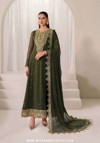 Alizeh Reena Handmade Unstitched Luxury Chiffon Collection - 2025 (REKHA)