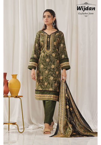 Designer Lawn 3PC Printed Collection D-04