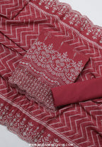 Bin Saeed Unstitched Embroidered Cambric Lawn Collection - 2026 (D-04)