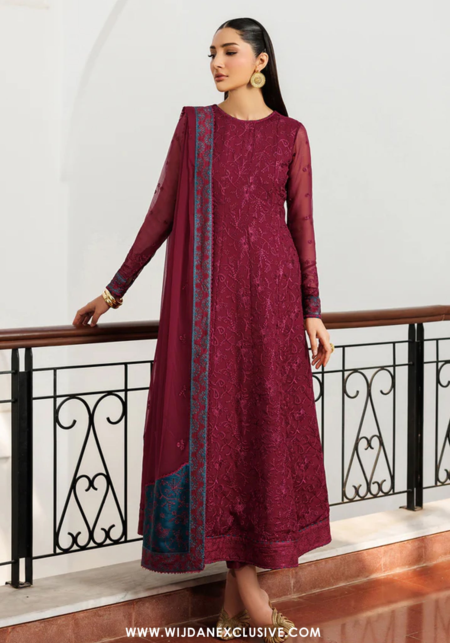 Nourah by Zarif | Unstitched Embroidered Formal Collection - 2026 (MAHAL)