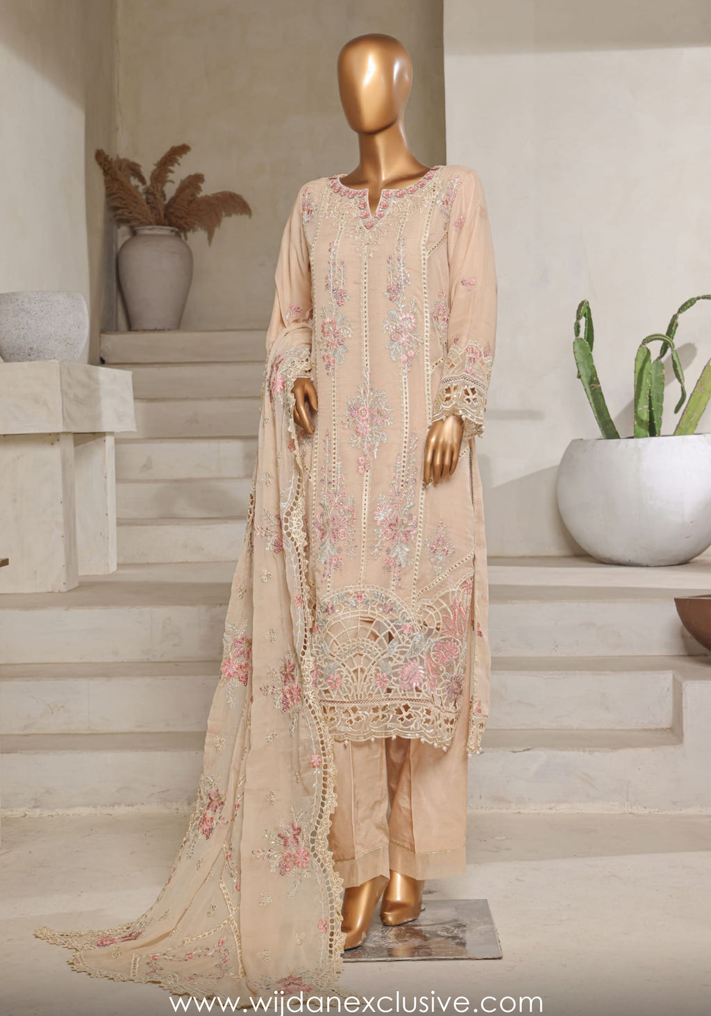 Afsanay Luxury Chiffon Collection'25 Vol-13 by Sadabahar D-04