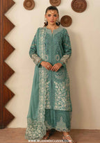 Elsa by Marjjan | Unstitched Embroidered Lawn Collection - 2026 ( 210-B)
