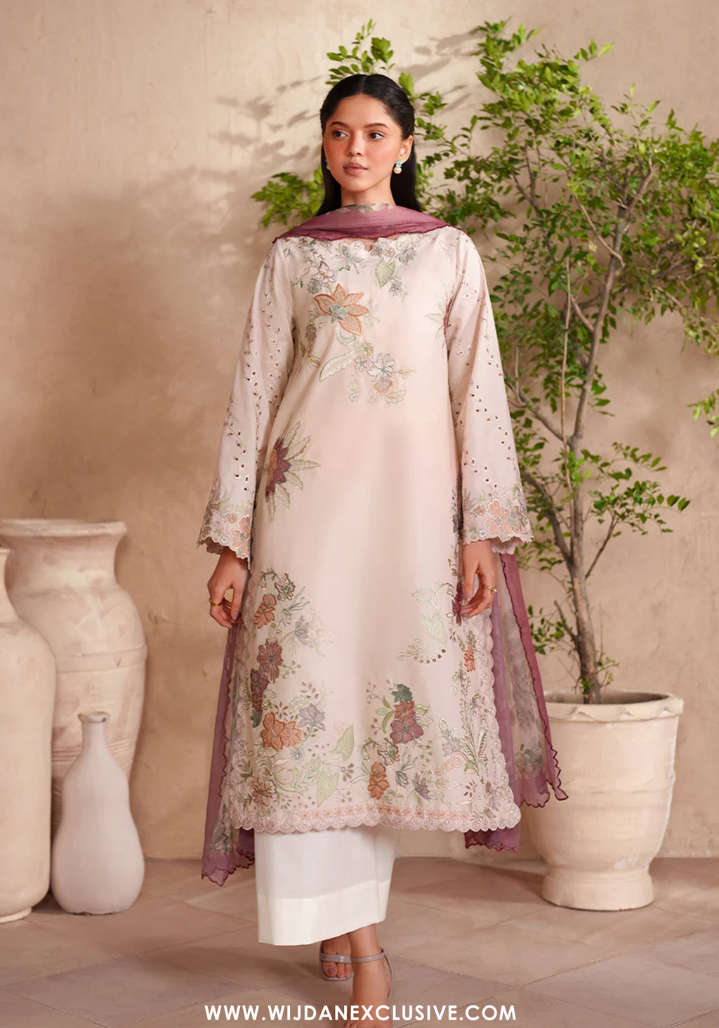 Iznik Unstitched Embroidered Eid Lawn Collection - 2026 (EL-04)