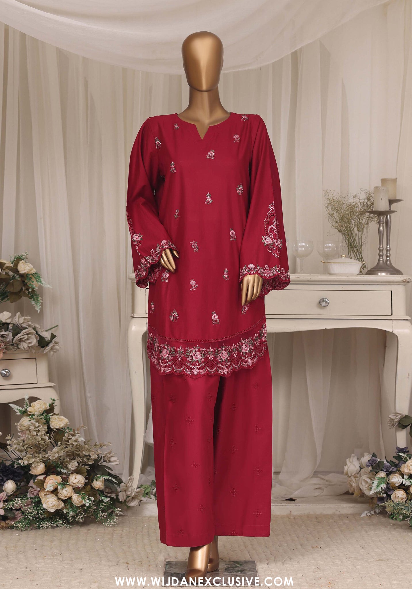 Bold & Slay by HZ Textile | Stitched Embroidered Co-ords Collection – 2026 (D-02)