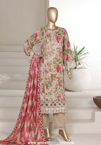 Sadabahar Signature Stitched Embroidered Lawn Vol-IV Collection - 2026 (D-04)