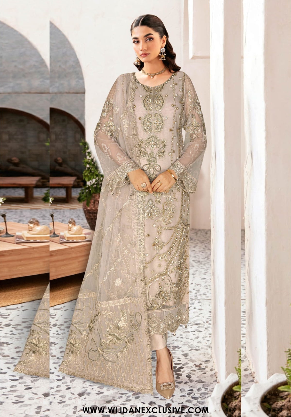 Wijdan Unstitched Luxury Wedding Vol-01 Collection – 2025 WB-430