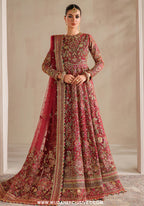 Baroque Unstitched Embroidered Chiffon Silk Collection - 2026 (UF-4370)