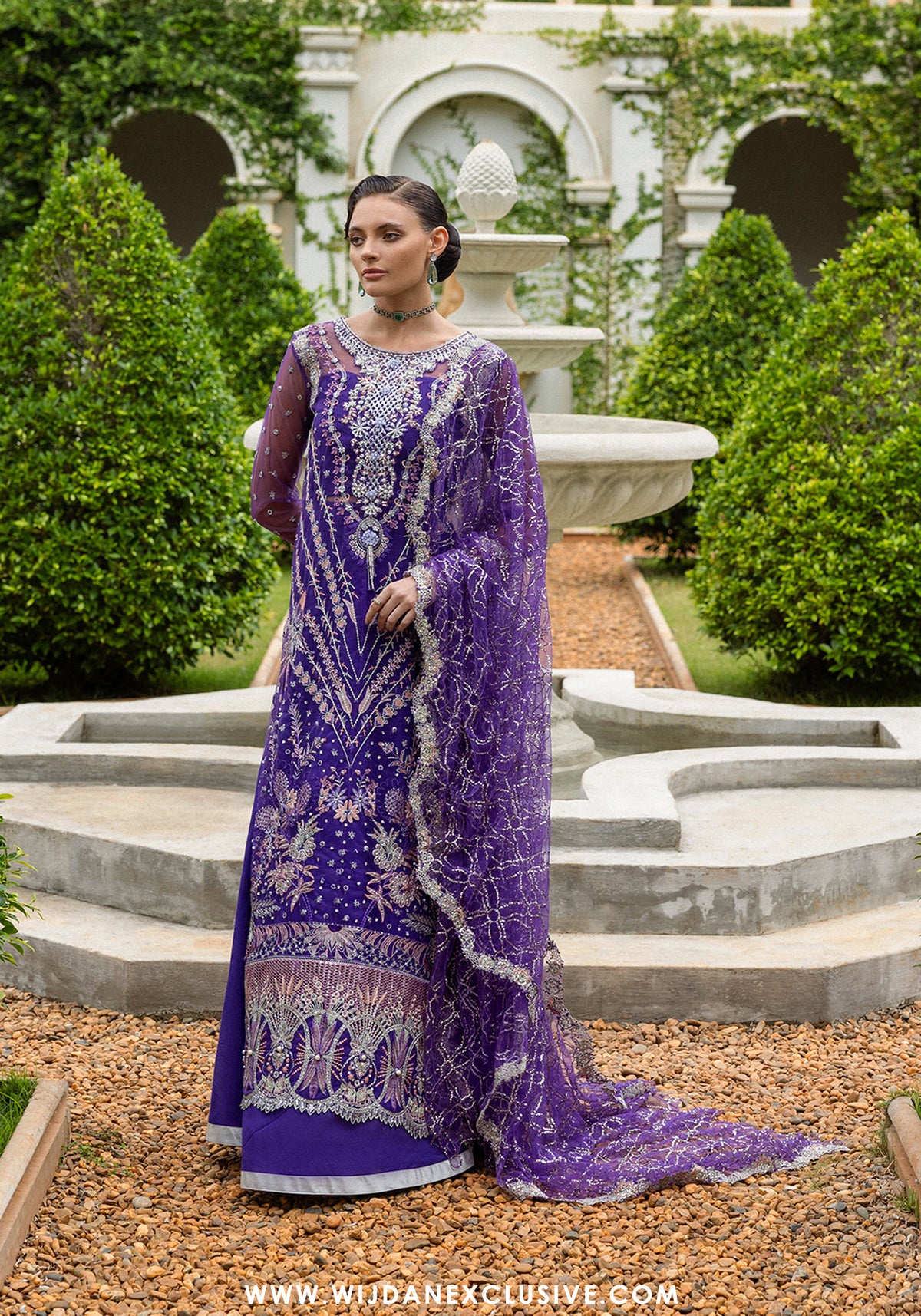 Mushq Unstitched Inception Hemline Wedding - 2025 (UNTAMED HEART)