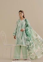 Cut & Style by Mahay | Unstitched Fancy Lawn Vol-02 Collection - 2026 (D-04)