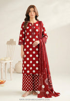 M Dots by Mahay | Unstitched Airjet Lawn Vol-02 Collection - 2026 (D-04)