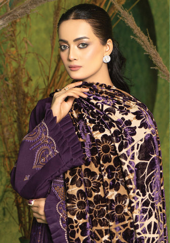 Wijdan Winter Palachi Shawl Luxurious Collection Vol-02 D-04