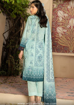 Masooma 3pc Digital Bana Doria Festive Emb Collection D-04