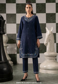 Allure by Wijdan | Stitched 2pc Embroidered Lawn Collection - 2026 (D-04)