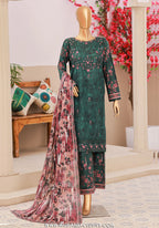 Elegant by HZ Textile | Unstitched Embroidered Lawn Collection - 2026 EC-1016