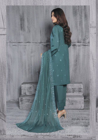 Ulfat Luxury Chikankari Collection'25 by Rujhan D-04