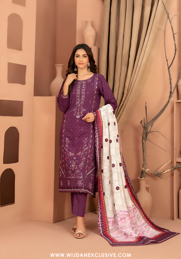 Mansha by Tawakkal Unstitched Winter Collection (D-5107)