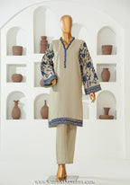 Aaramé Stitched 2PC Co-ords Cotton Embroidered Collection - 2026 (D-04)