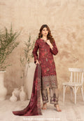Merrachi by Tawakkal | Unstitched Embroidered Fancy Lawn Collection – 2026 (D-04)