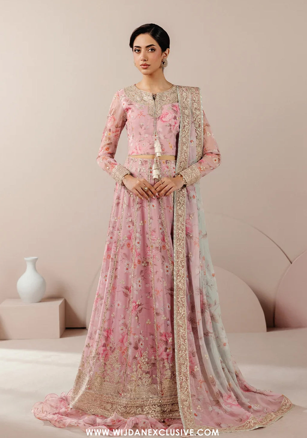 Roselle by Zarif | Unstitched Embroidered Formal Collection - 2026 (REVERIE)