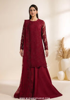 Meraki by Zarif | Unstitched Embroidered Chiffon Formal Collection - 2026 (ADAAB)