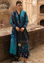Charizma Chunri Unstitched Embroidered Lawn Vol-01 Collection - 2026 (CHN6-04)