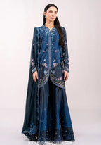 Luxe by Qalamkar | Unstitched Embroidered Silk Formal Collection - 2026 (NERINA)