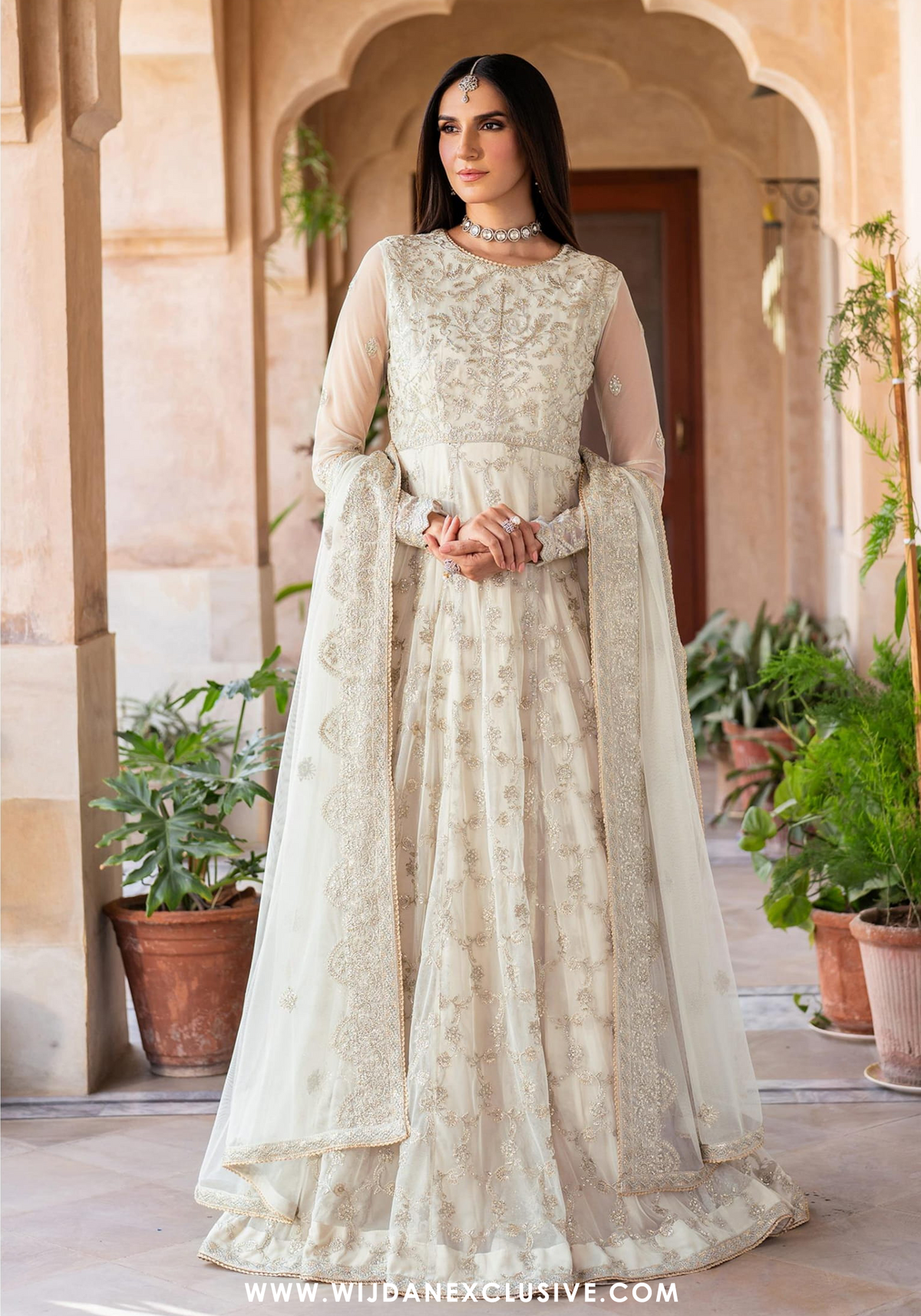 Sahiba Embroidered Net Formals - 2025 by Zarif SBA-02 MIRAN