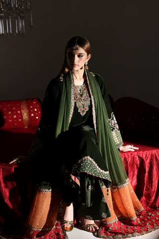 Zarposh by Emaan Adeel | Unstitched Velvet Collection - 2025 (AARISH)