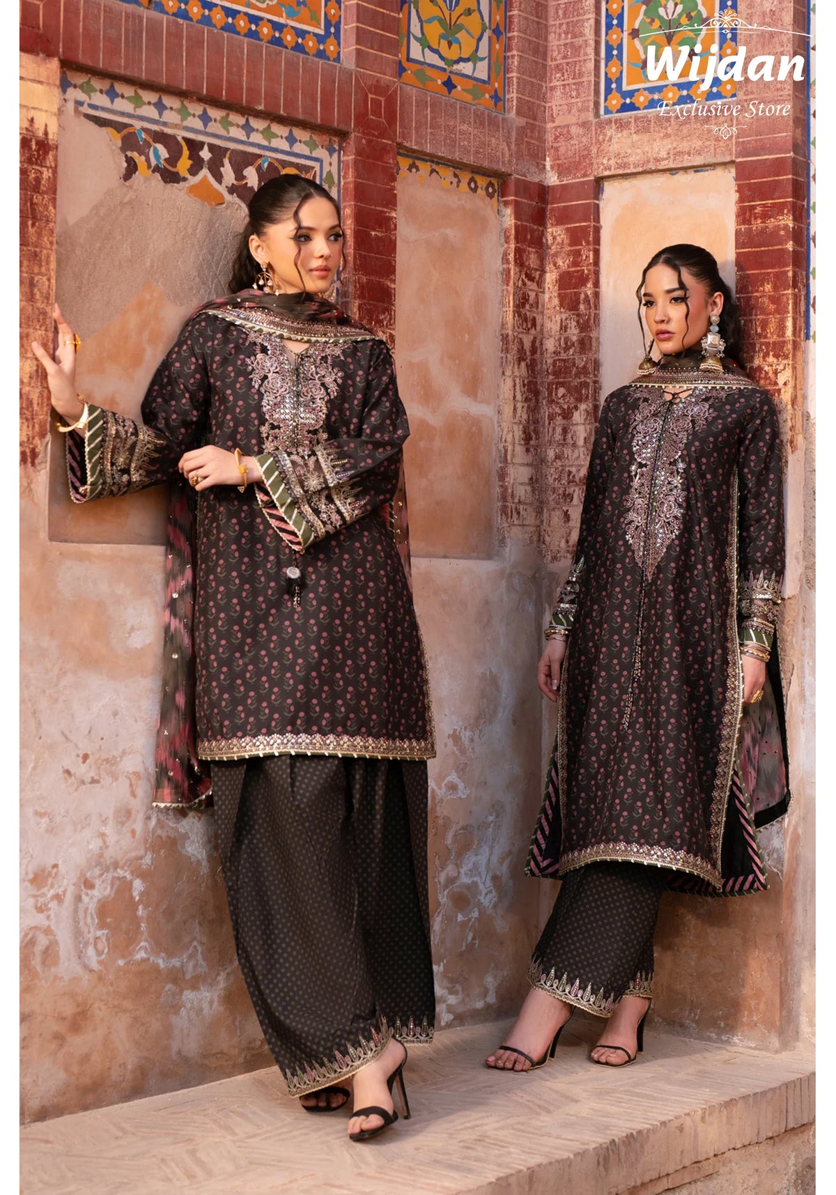 Rumi Luxury Un-Stitched Collection'25 by Xenia D-04 RUHI