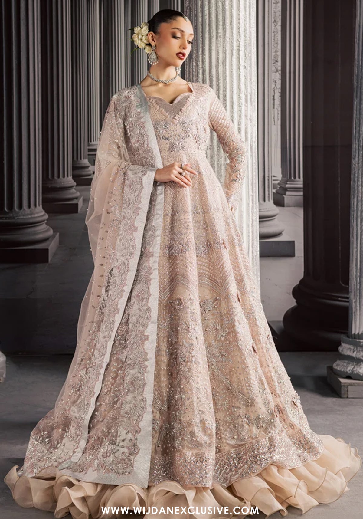 Muse by Nureh | Unstitched Embroidered Formal Collection - 2026 (NFM-04)