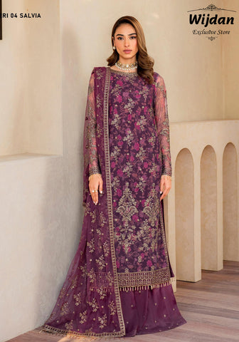Iris RTW Printed Embroidered Edit by Zarif ZRI-04