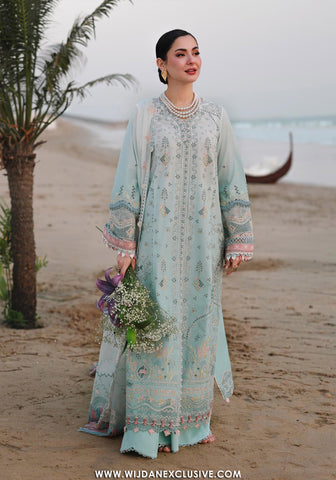 Sahil by Qalamkar | Unstitched Luxury lawn Collection - 2026 SA-05-AYRA