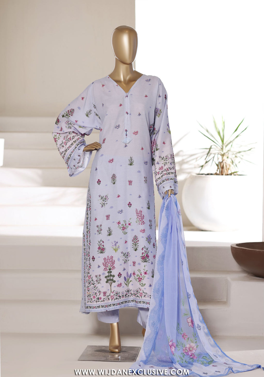 Kaftaan by Sadabahar | Stitched 3PC Printed Lawn Collection - 2026 SB26KPL-04
