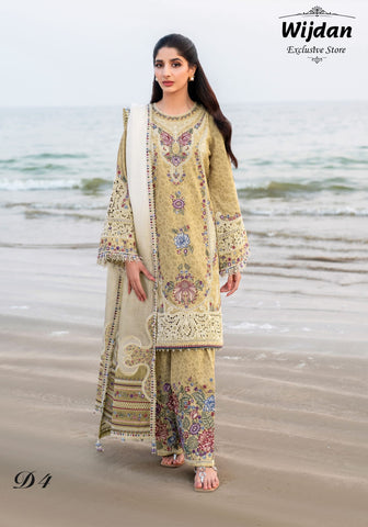 Shahkaar Luxury Eid Lawn'25 by Jazmin D-04