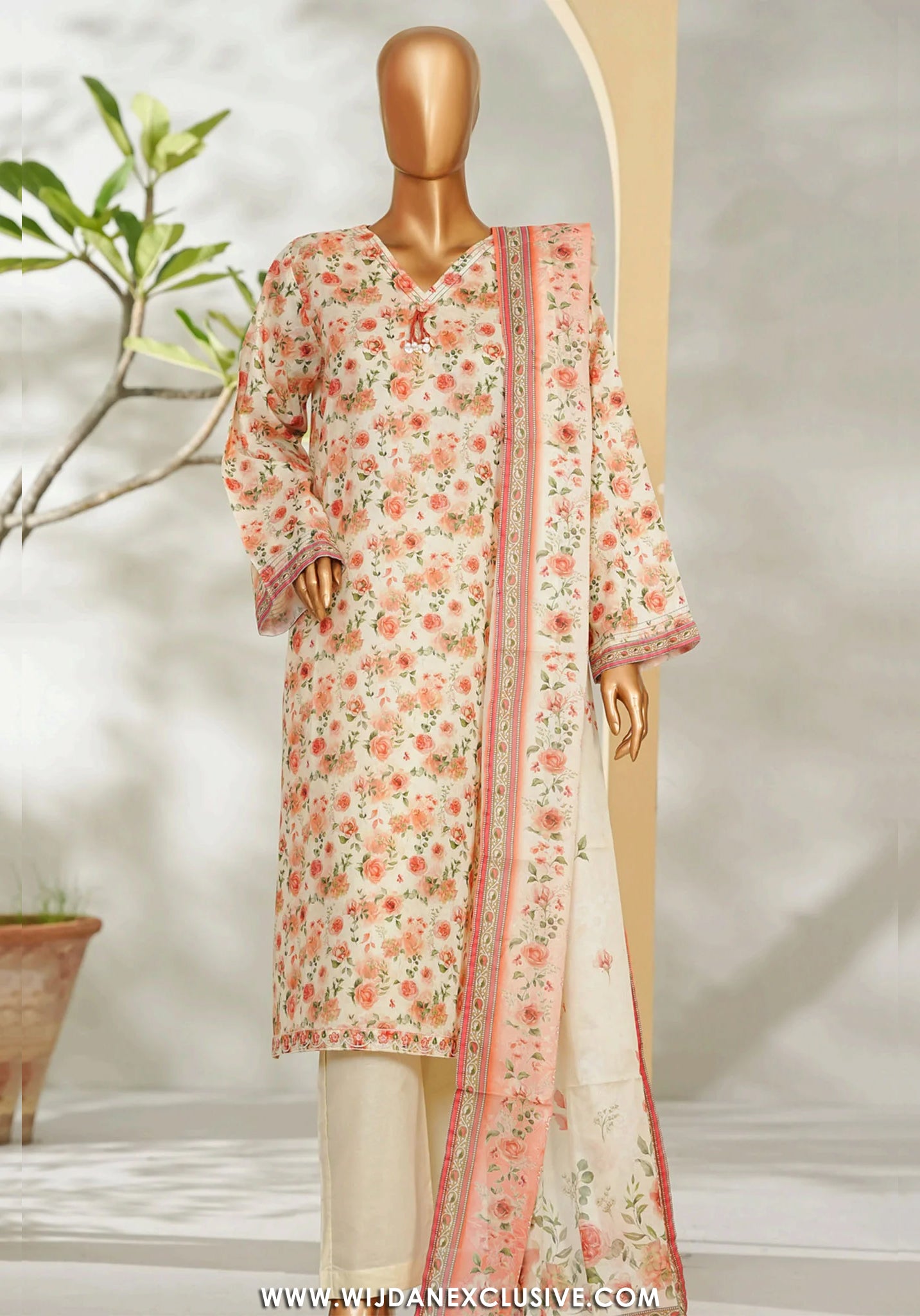 Bin Saeed Stitched Exclusive Printed Lawn Vol-II Collection - 2026 BS26PL-04