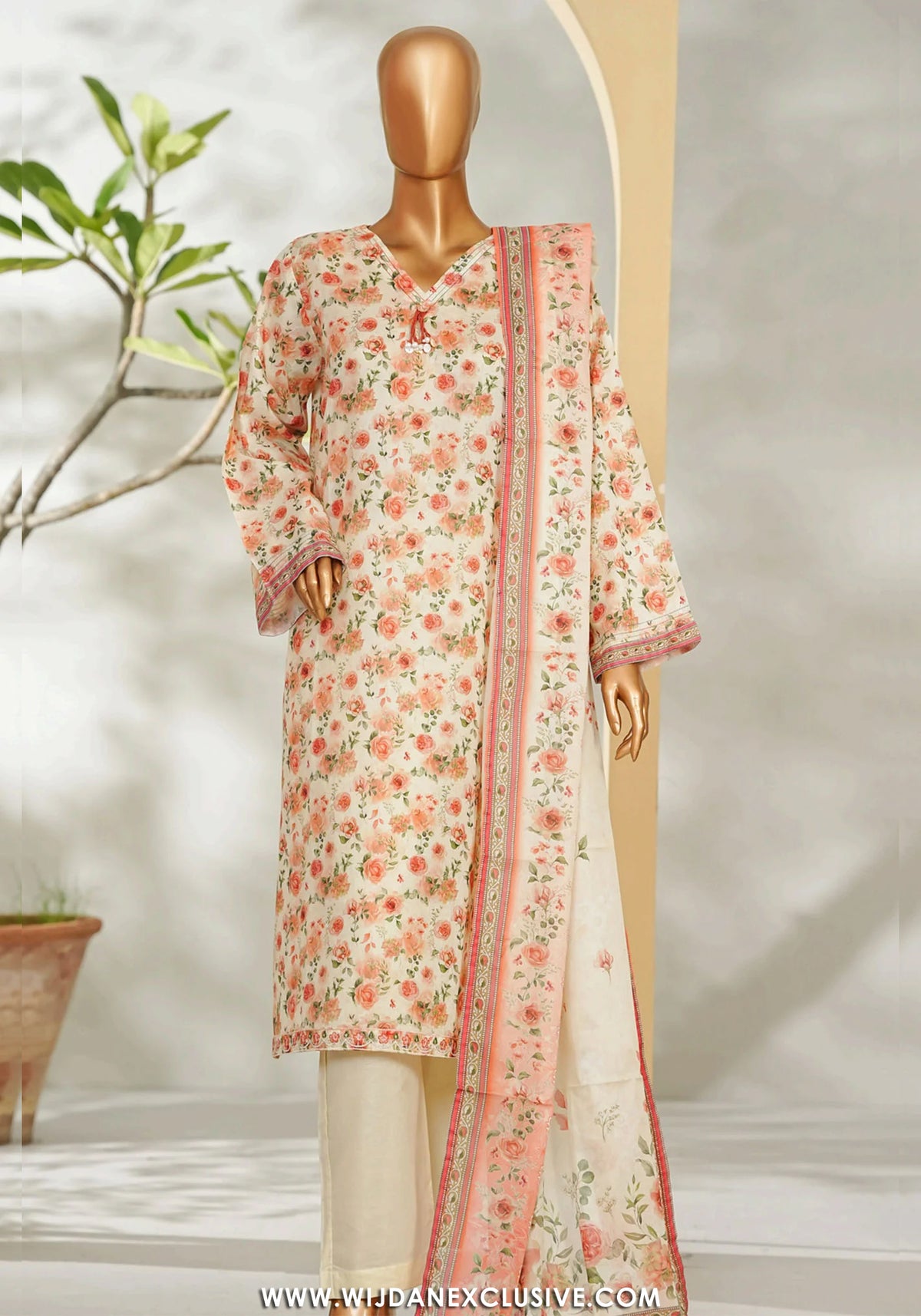 Bin Saeed Stitched Exclusive Printed Lawn Vol-II Collection - 2026 BS26PL-04