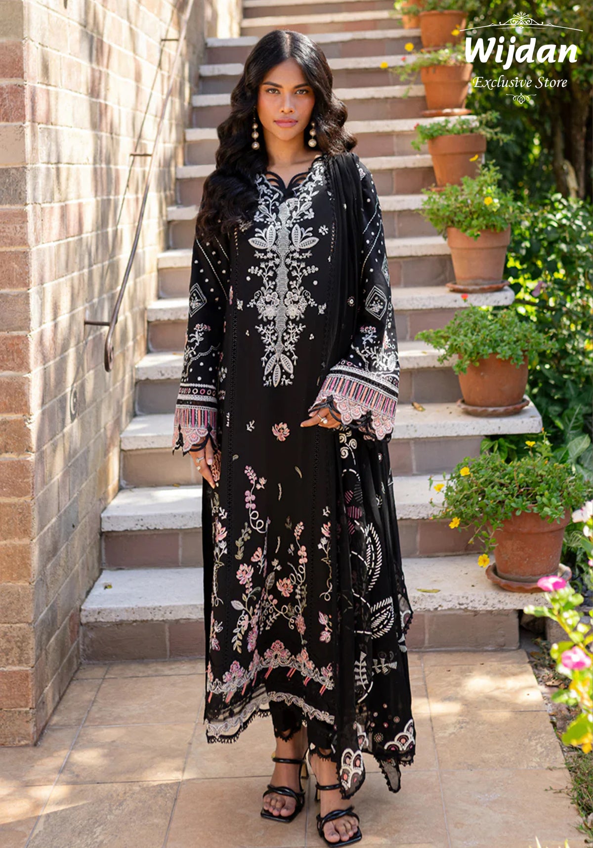 Qline Summer Lawn Collection'25 by Qalamkar QM-04