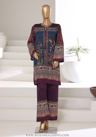 Sadabahar Printed Khaddar 2pc Co-Ord Collection - 2025 D-04