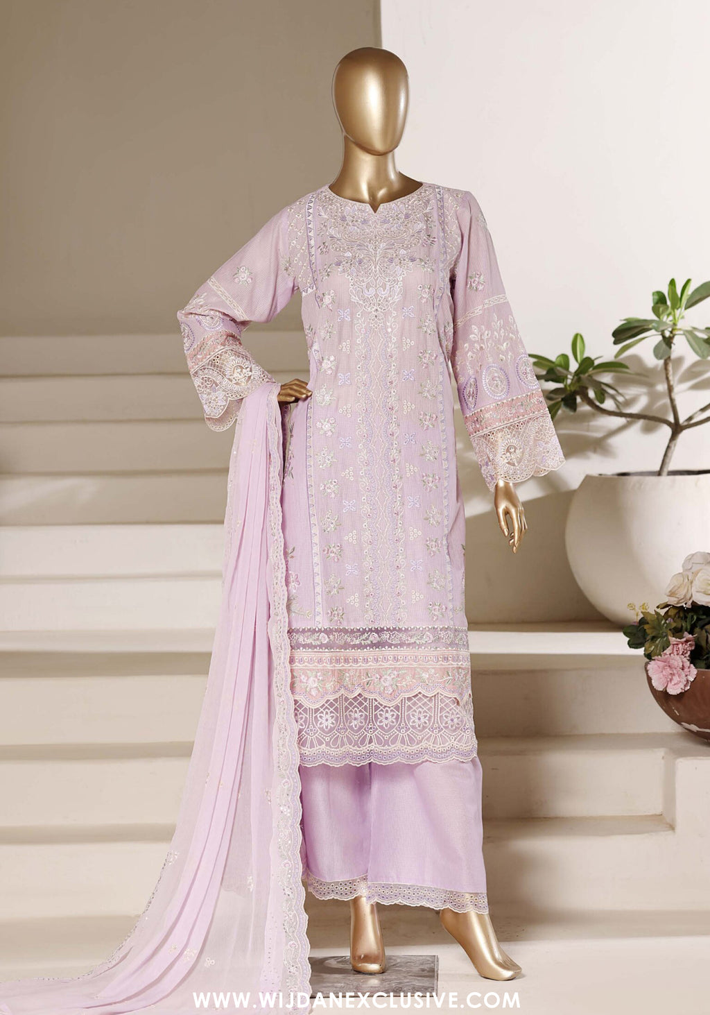 Sadabahar Stitched Luxury Embroidered Festive Vol-06 Collection - 2026 (D-04)